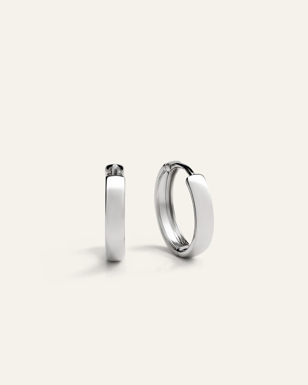 14K Gold Bold Hoops