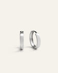 14K Gold Bold Hoops