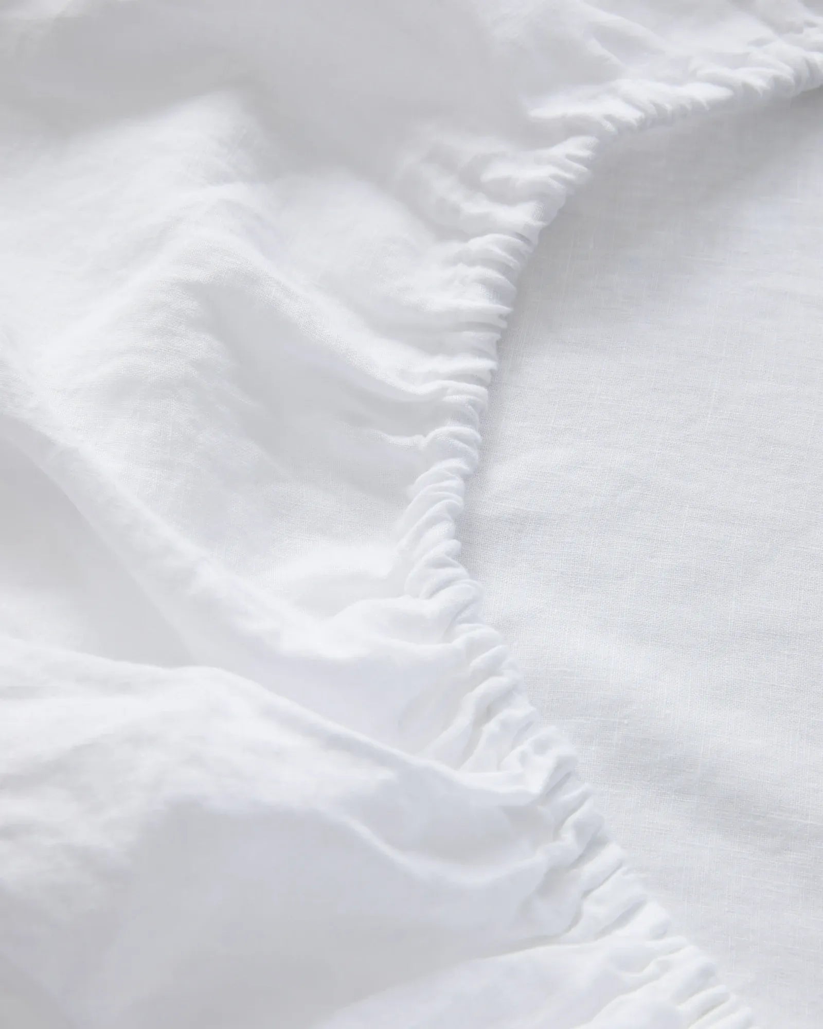 European Linen Sheet Set with Flat Sheet