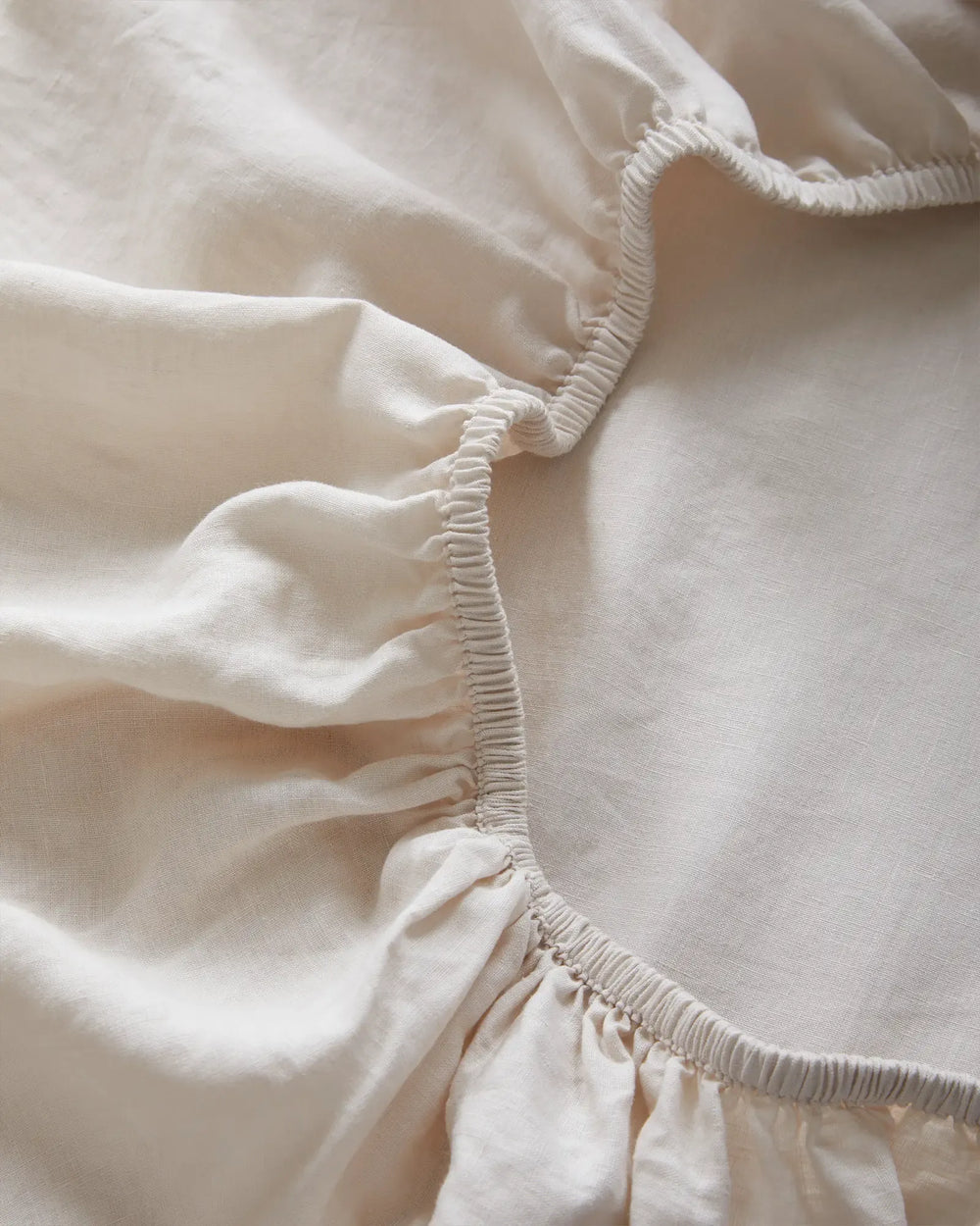 European Linen Sheet Set with Flat Sheet