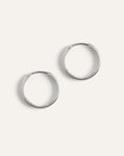 14K Gold Bold Hoops