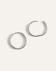 14K Gold Bold Hoops