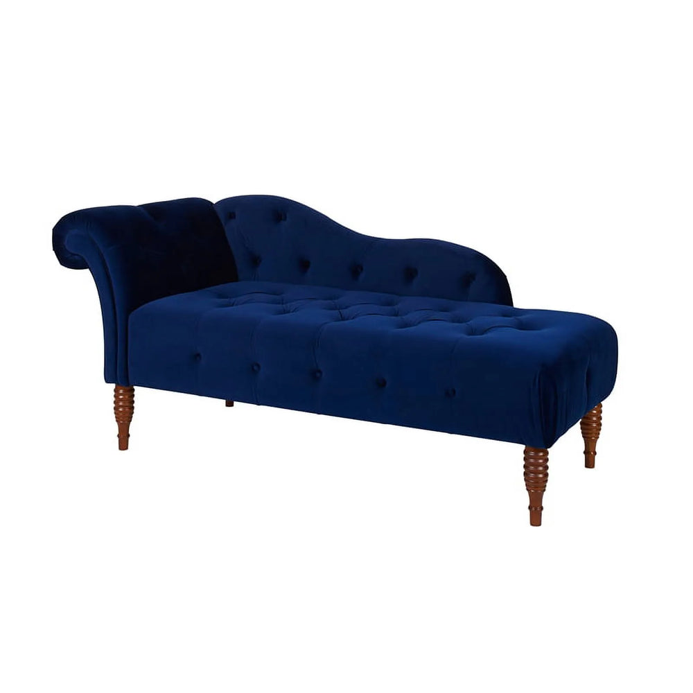 Samuel Tufted Roll Arm Chaise Lounge