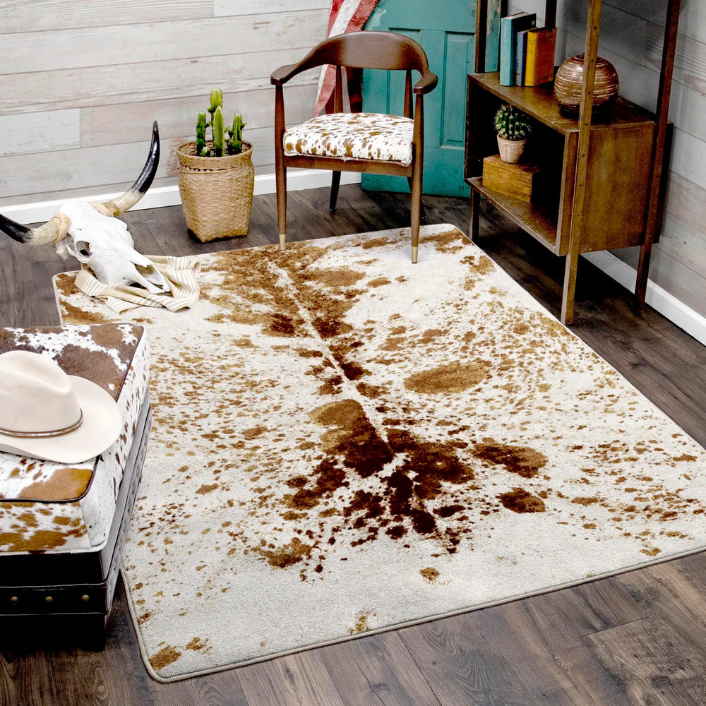 Pioneer Longhorn Western Rug