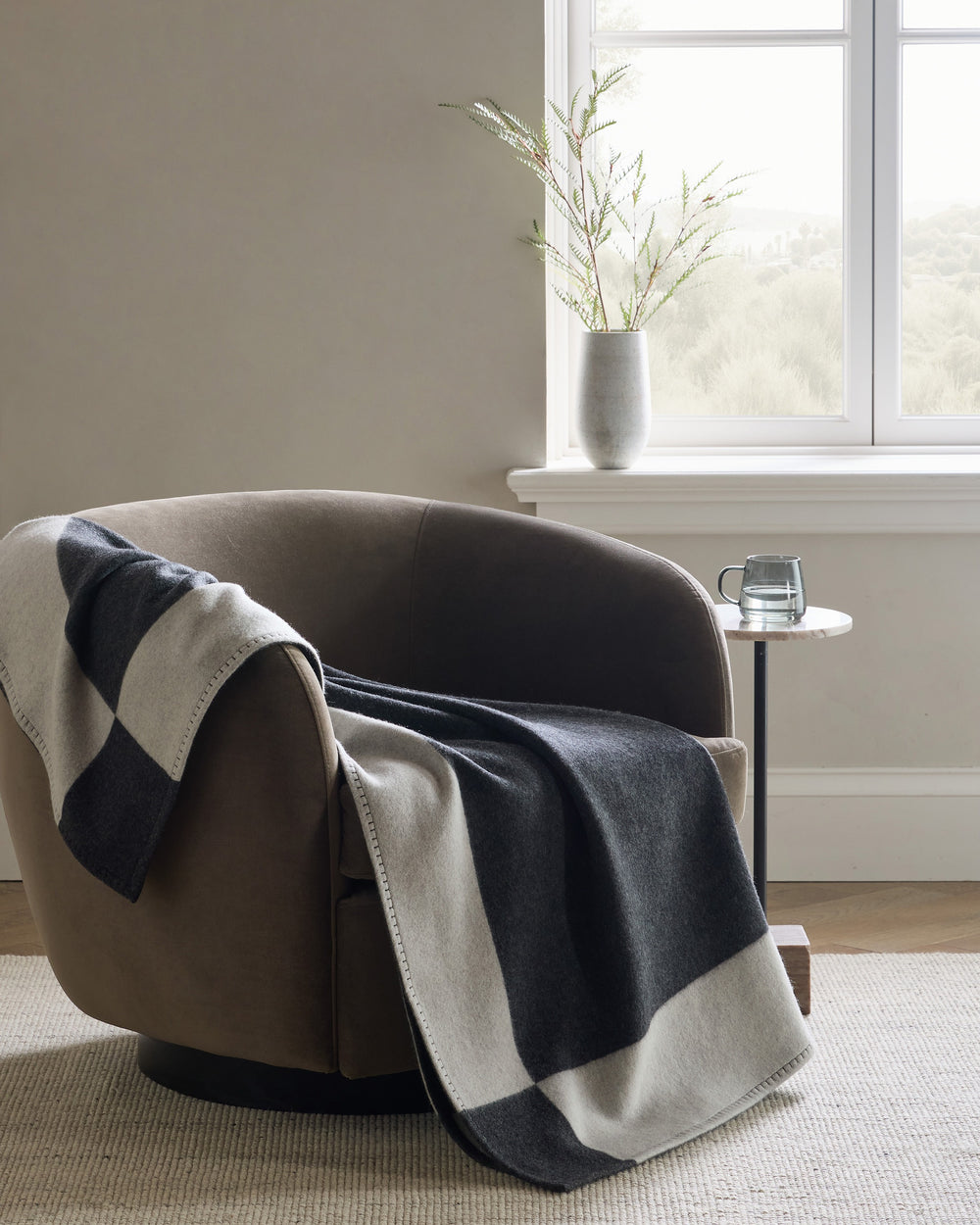 Merino Wool &amp; Cashmere Luxury Throw
