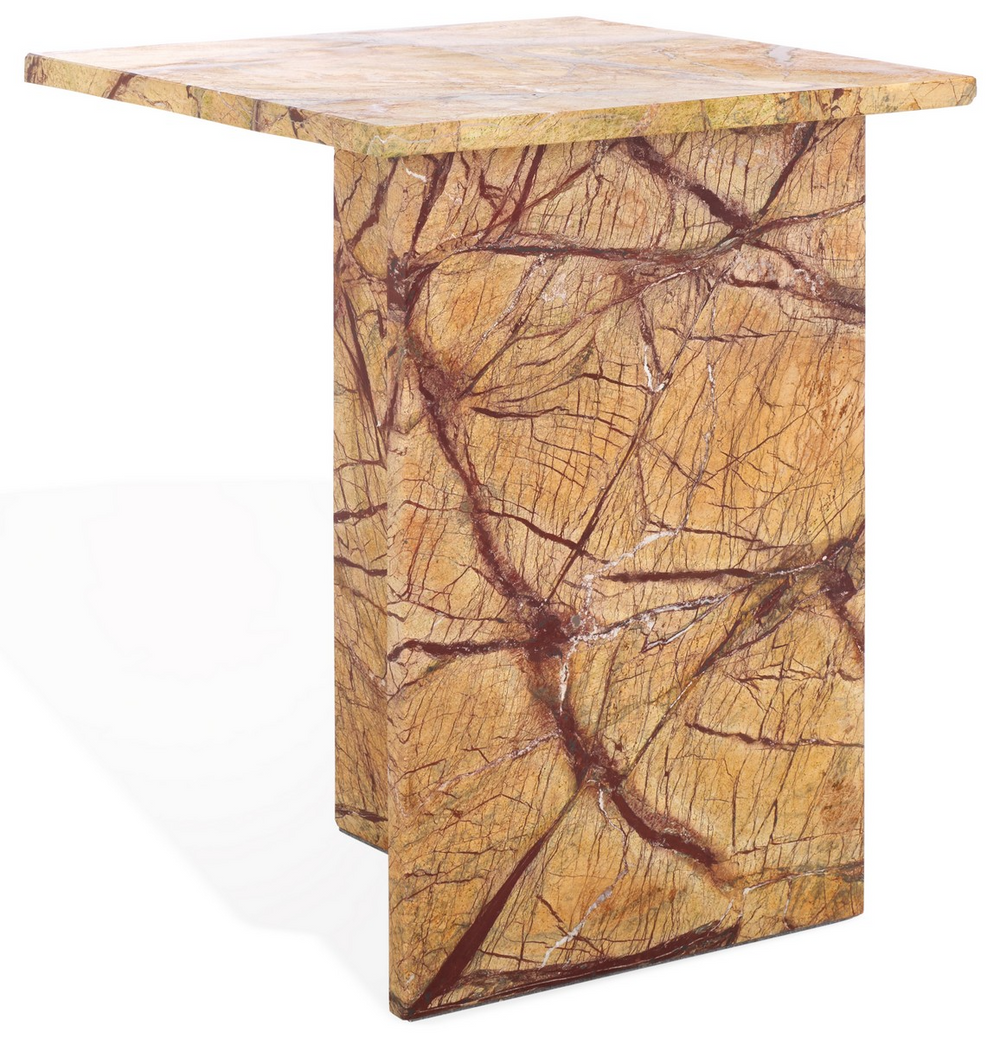 Adriano 2 Leg Marble Accent Table