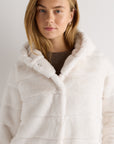 Hooded Faux Fur Jacket