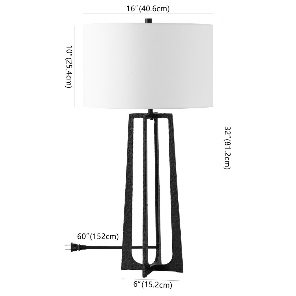 Pollyanna Metal Base Table Lamp