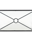 Tauri Metal Rectangle Coffee Table
