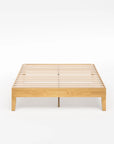 Moiz Deluxe Wood Platform Bed Frame