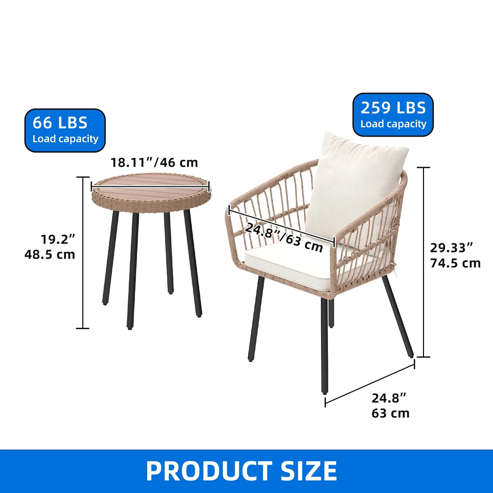 Outdoor Patio Conversation Set