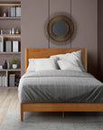 Allen Wood Platform Bed Frame