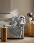 Chunky Knit Weighted Blanket