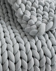 Chunky Knit Weighted Blanket
