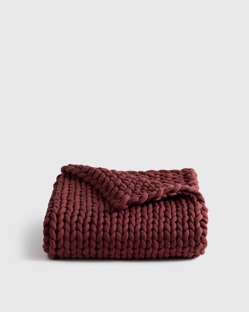 Chunky Knit Weighted Blanket
