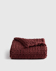 Chunky Knit Weighted Blanket