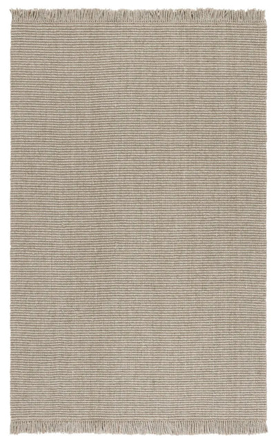 Natural Fiber Flat Weave Rug - Grey
