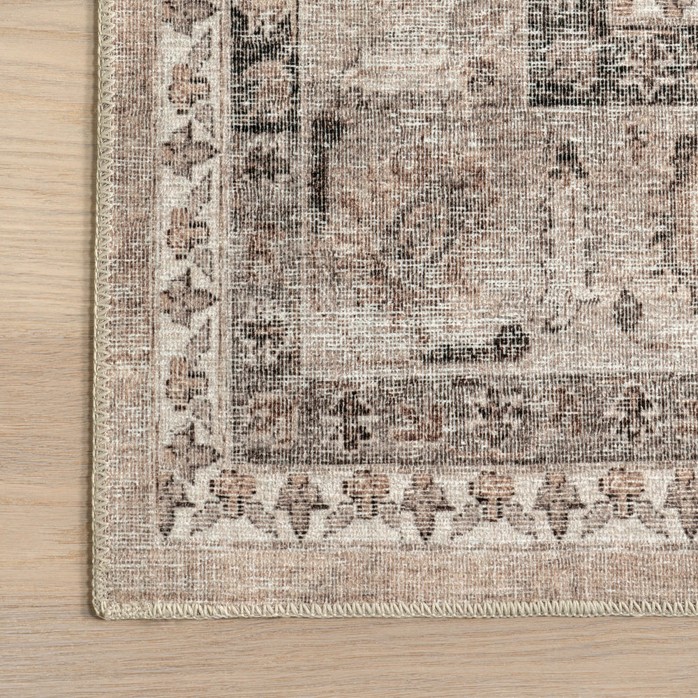 Keyara Spill Proof Washable Rug