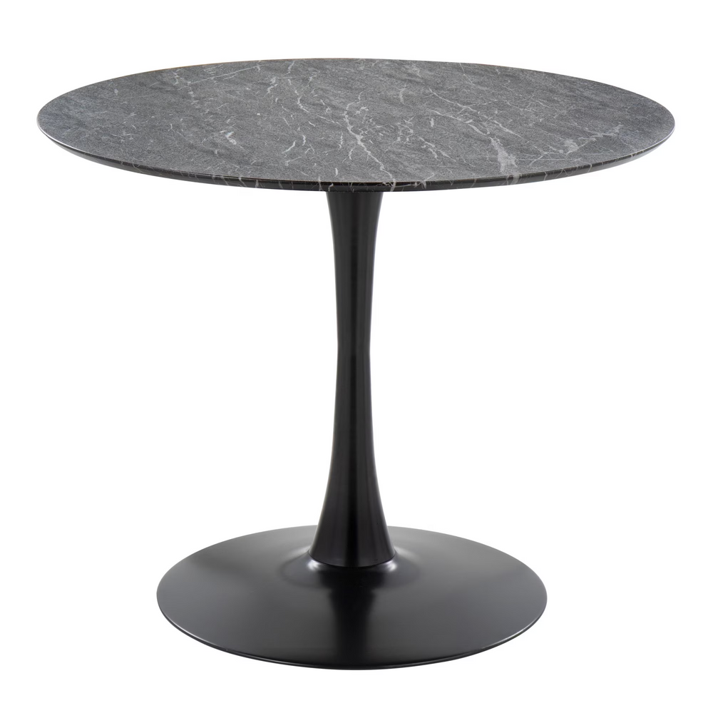 Modern Marble Veneer Top Dining Table