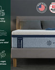 Ultra Cooling Green Tea Hybrid Mattress