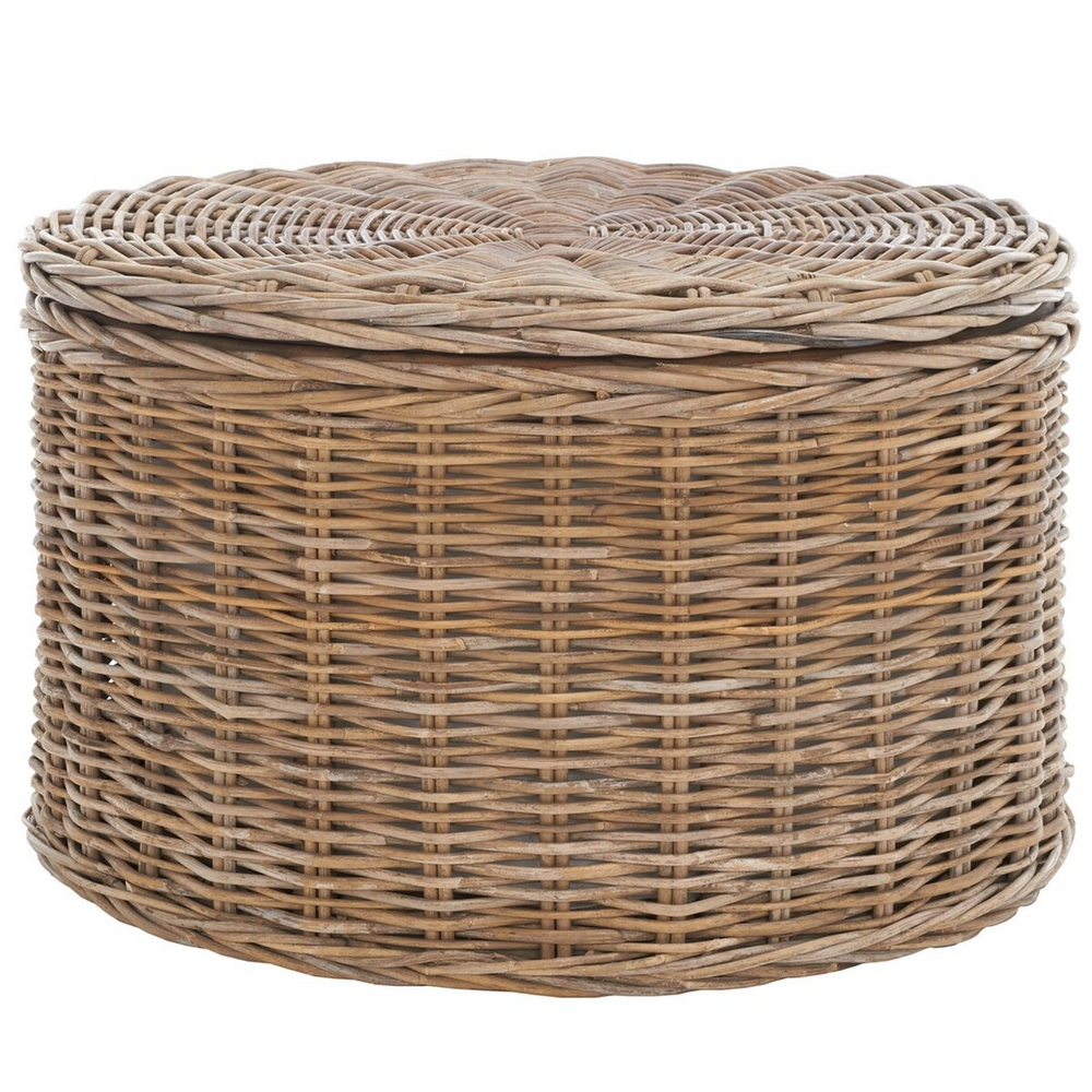 Jesse Wicker Storage Coffee Table