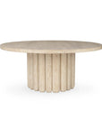 Tiber Solid Wood Round Dining Table