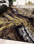 Petrified Area Modern Rug