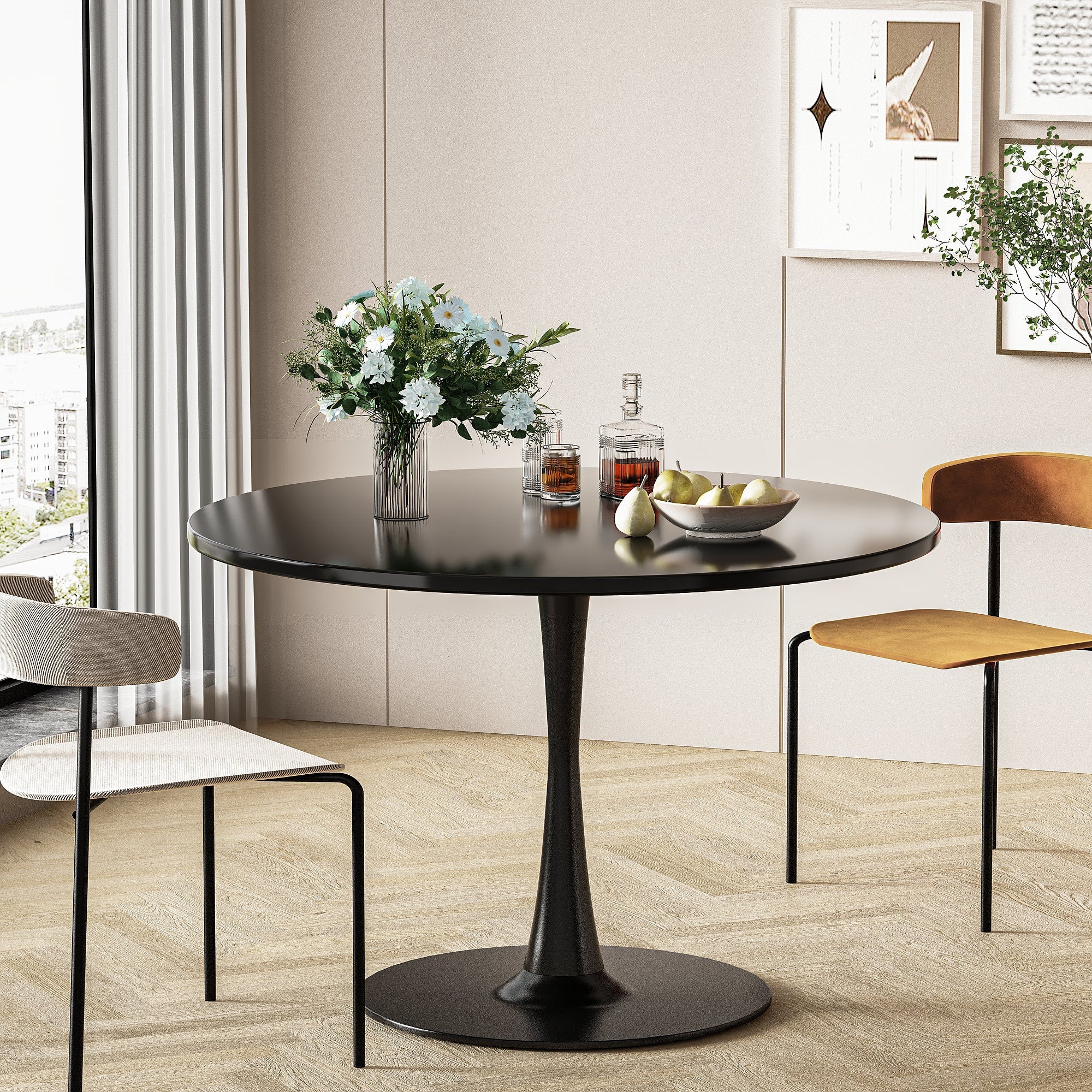 Indars Round Dining Table - From Where - 
