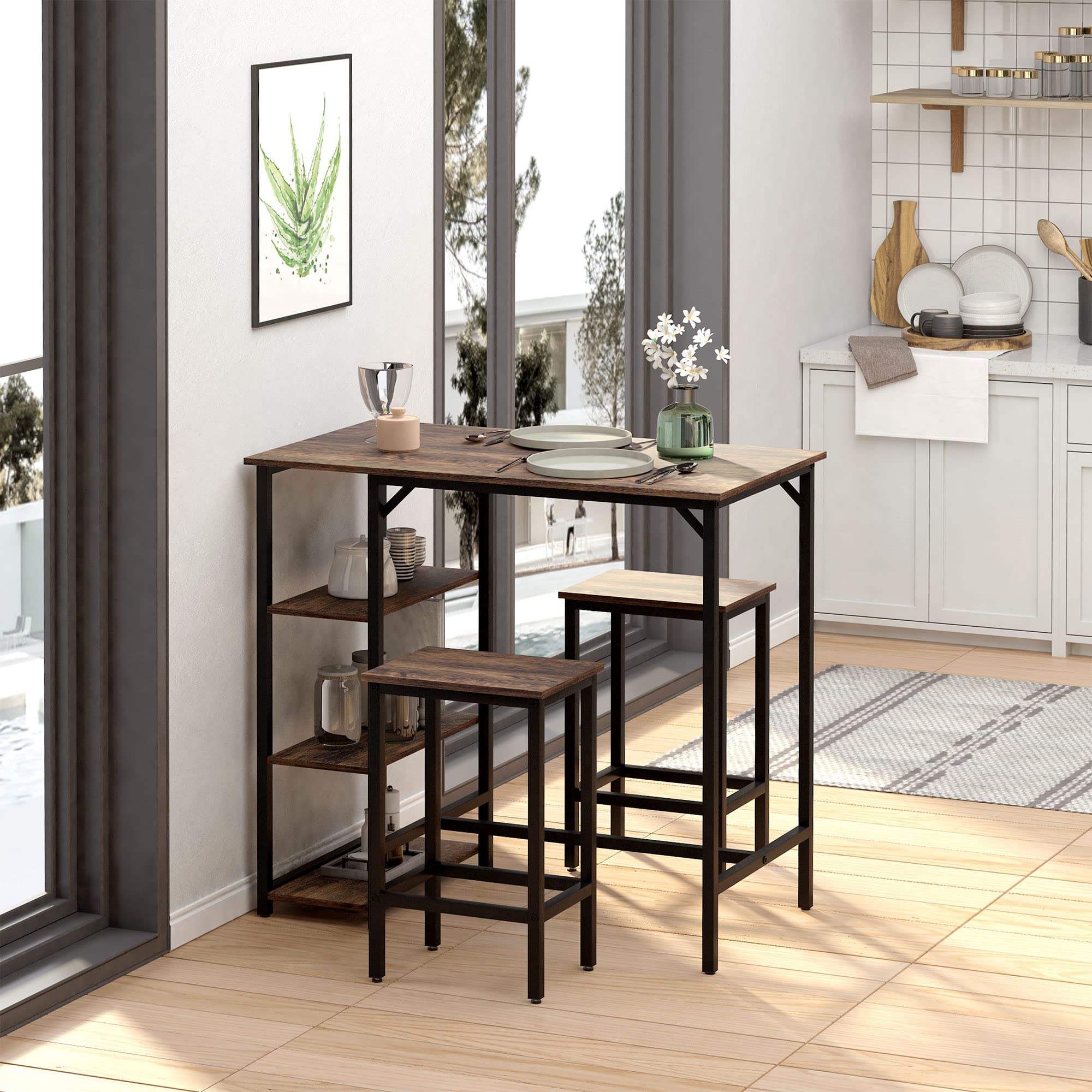 Industrial 3 - Piece Dining Set - From Where - 