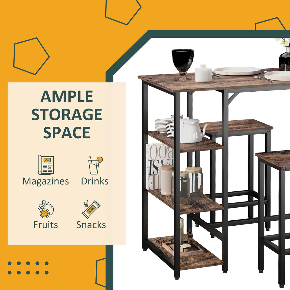 Industrial 3 - Piece Dining Set - From Where - 