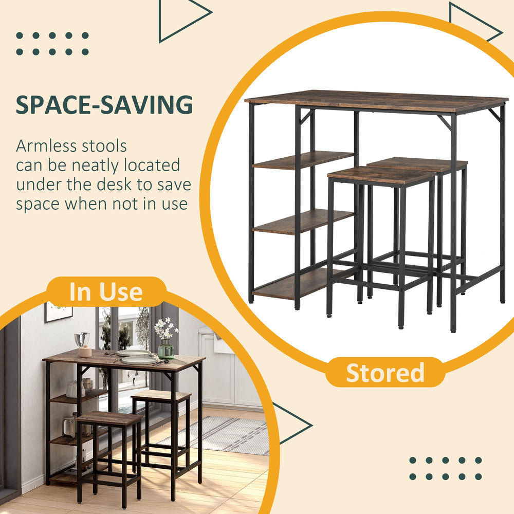 Industrial 3 - Piece Dining Set - From Where - 