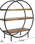 Industrial 3 - Tier Etagere Shelf - From Where - 