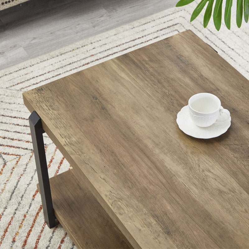 Industrial Coffee Table with Storage - From Where - 