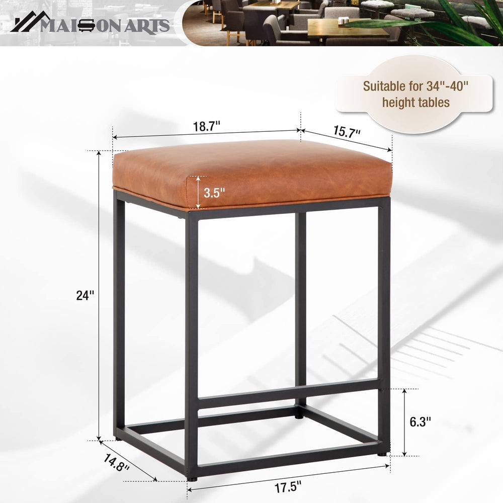 Industrial Counter Height Bar Stool - From Where - 
