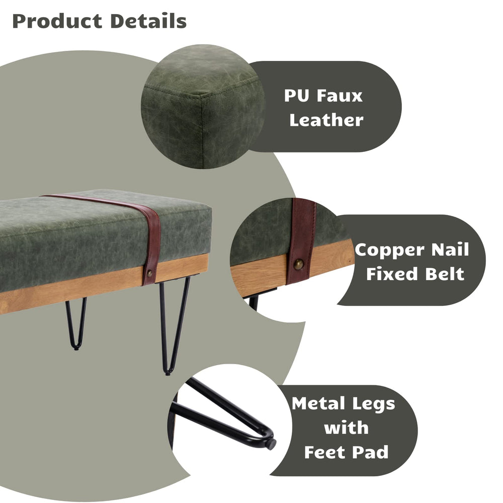 Industrial Entryway Bench - From Where - 