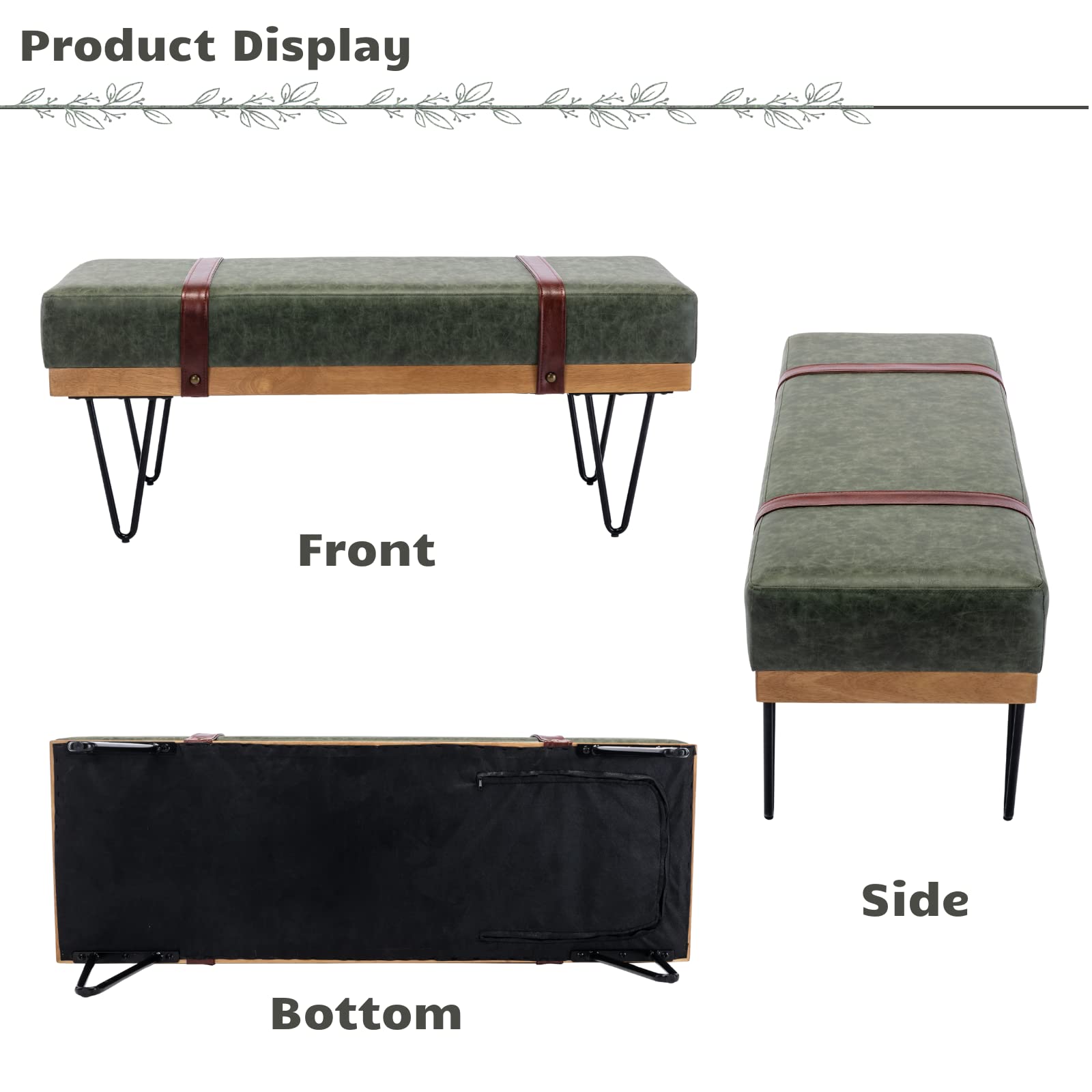 Industrial Entryway Bench - From Where - 