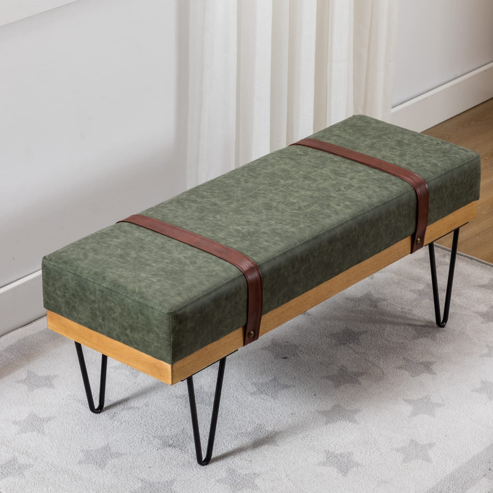 Industrial Entryway Bench - From Where - 