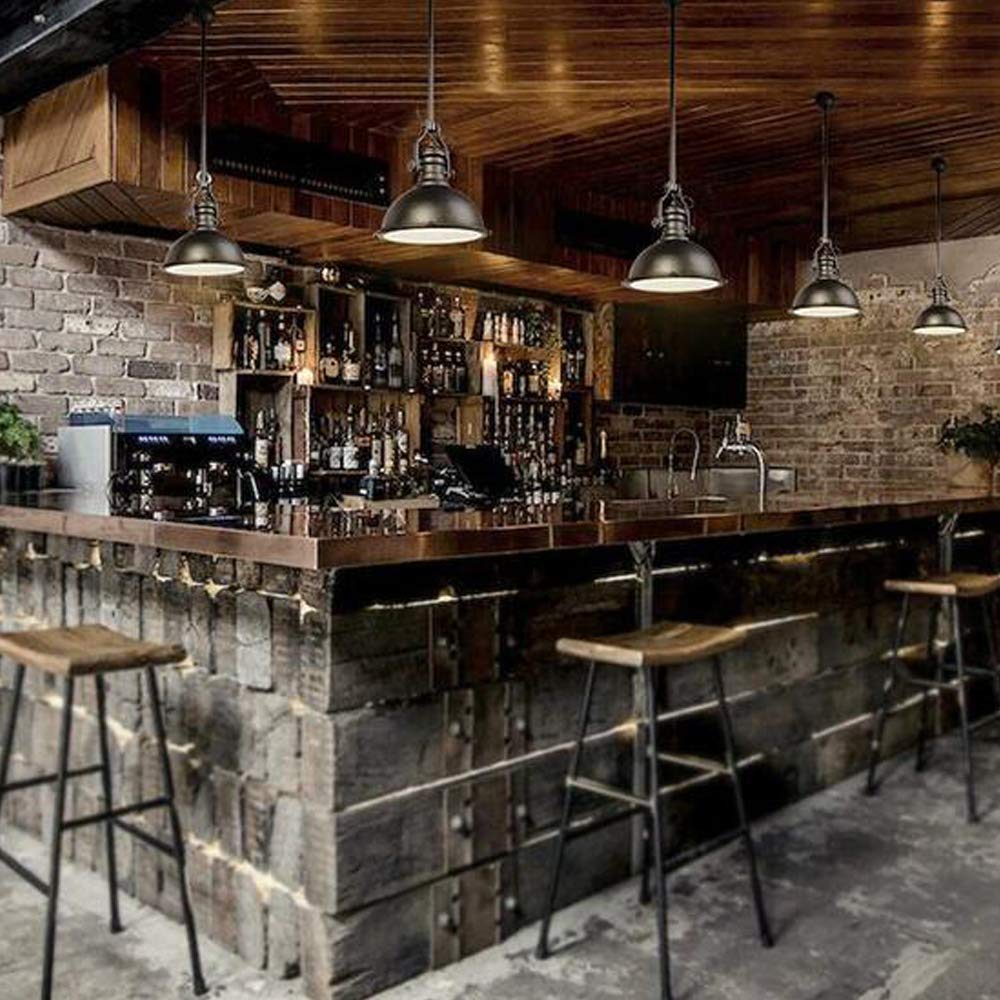 Industrial Frosted Glass Pendant Light - From Where - 