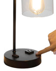 Industrial Lamp with USB Charge Ports - From Where - 