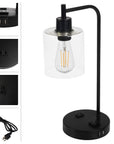 Industrial Lamp with USB Charge Ports - From Where - 