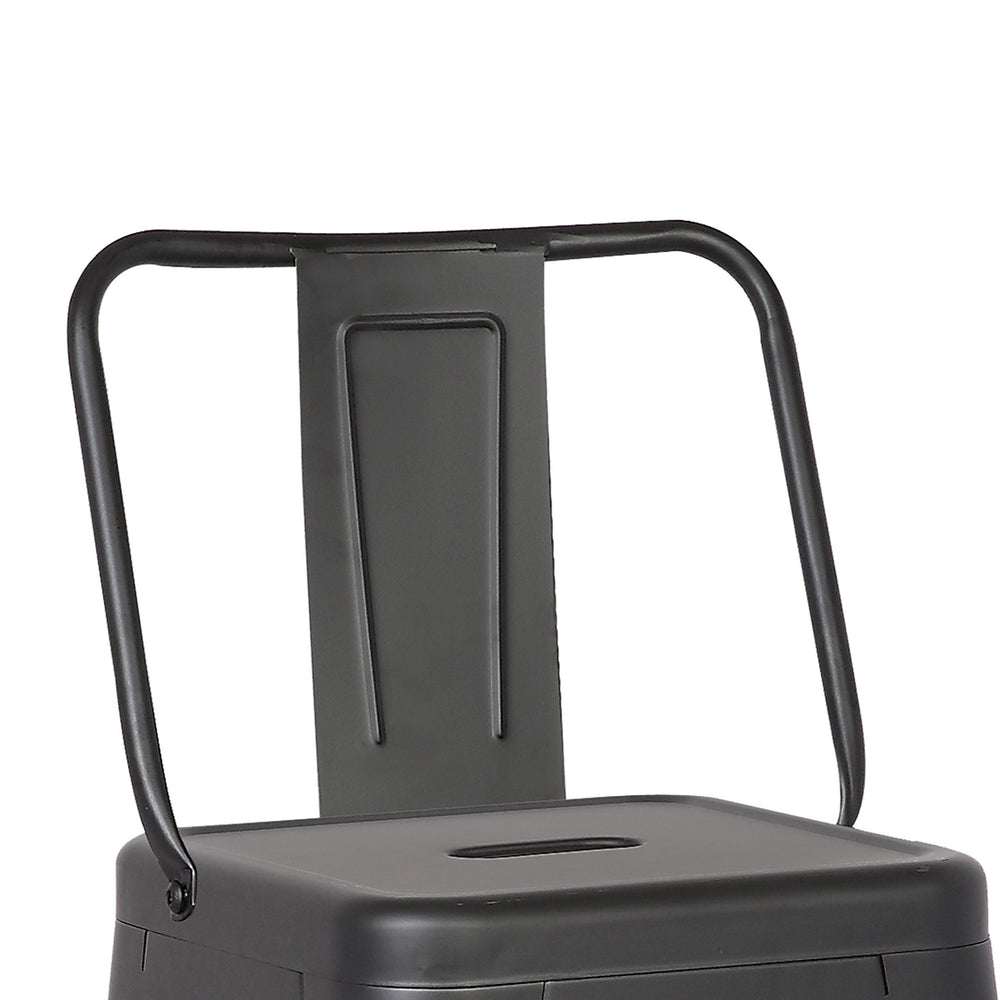 Industrial Metal Bar Stools (Set of 2) - From Where - 