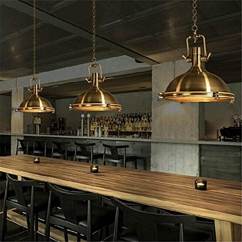 Industrial Nautical Style Single Pendant Light with Frosted Diffuser Chandelier - From Where - 