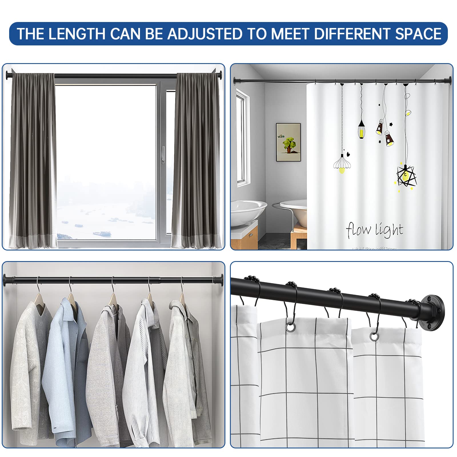 Industrial Shower Curtain Rod - From Where - 