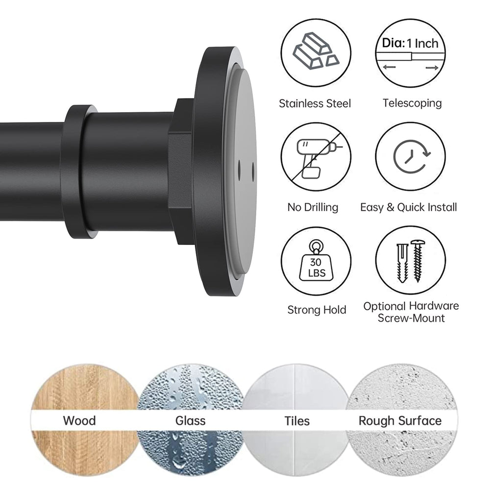 Industrial Shower Curtain Rod - From Where - 