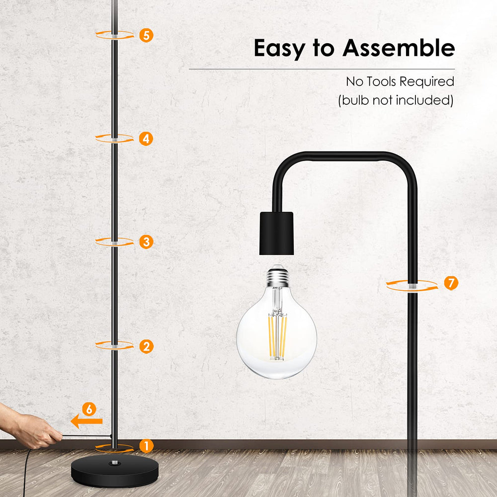 Industrial Standing Floor Lamp - From Where - 