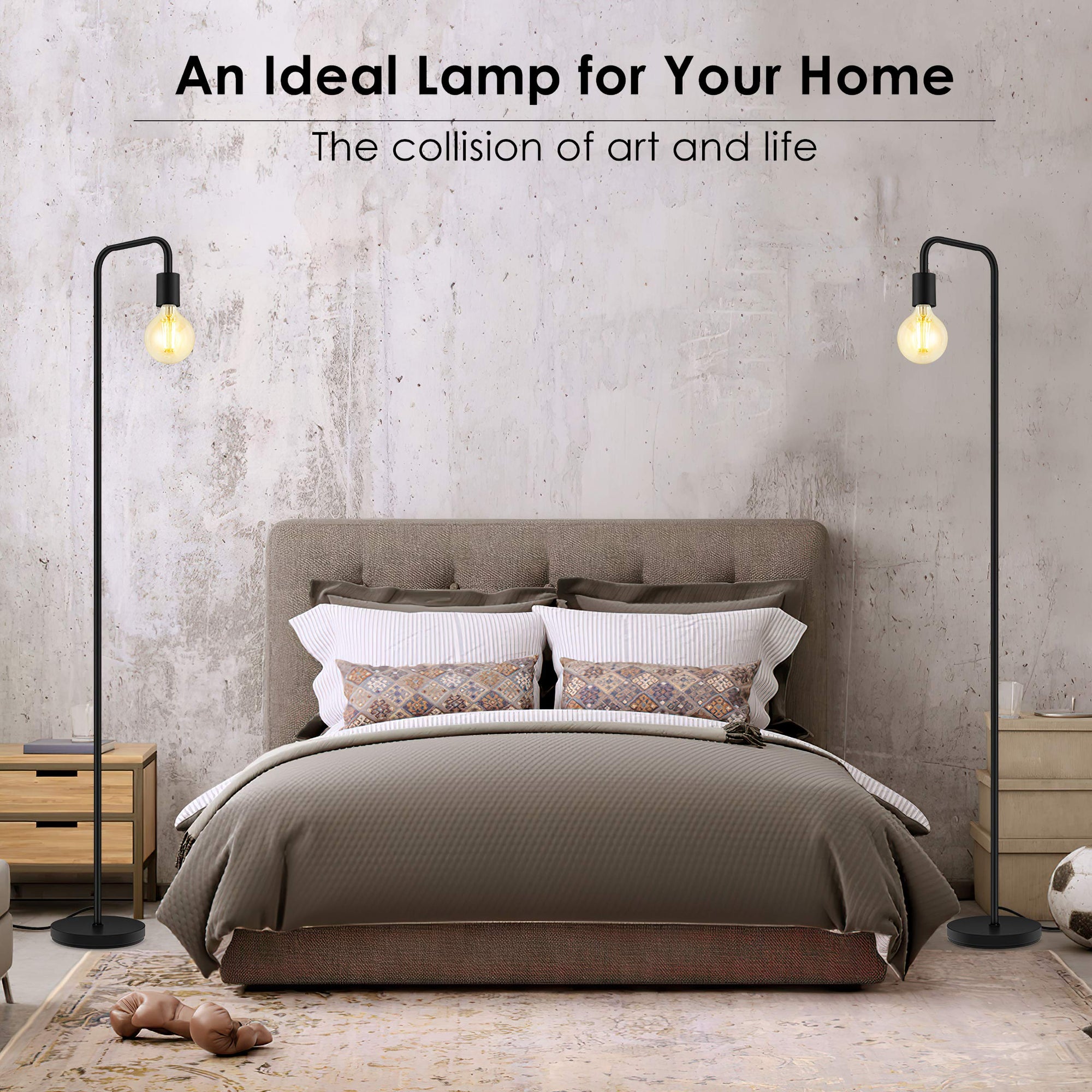 Industrial Standing Floor Lamp - From Where - 