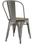 Industrial Steel Dining Side Chairs - From Where - 