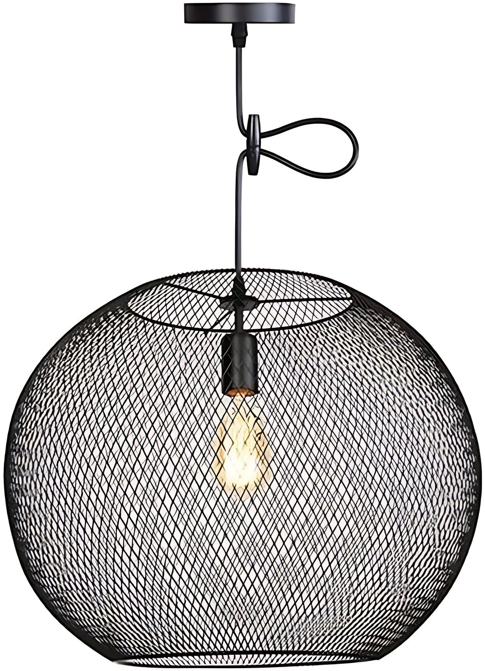 Industrial Style Iron Pendant Lighting - From Where - 