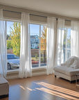 Industrial Wrap Around Black Curtain Rod - From Where - 