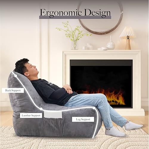 Inflatable Floor Bean Bag Chair - From Where - 